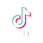 Logo du réseau social TikTok.