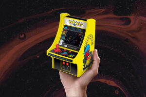 Mini borne arcade Pac-Man jaune de My arcade.